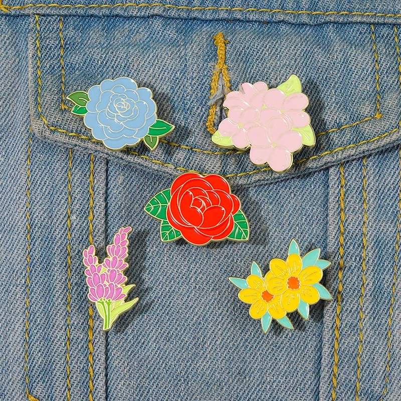 Creative Plant Flowers Enamel Pin Customized Flowers Lavender Rose Brooch Lapel Badge Natural Jewelry Gift for Kids Friends
Creative Plant Flowers Enamel Pin Customized Flowers Lavender Rose Brooch Lapel Badge Natural Jewelry Gift for Kids Friends