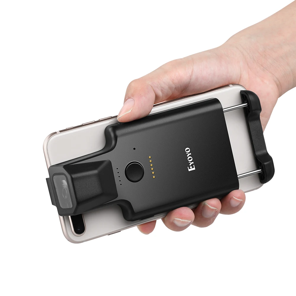 2D Back Clip B-T Barcode Scanner Work with Phone, Portable Barcode Reader with B-T Function
2D Back Clip B-T Barcode Scanner Work with Phone, Portable Barcode Reader with B-T Function