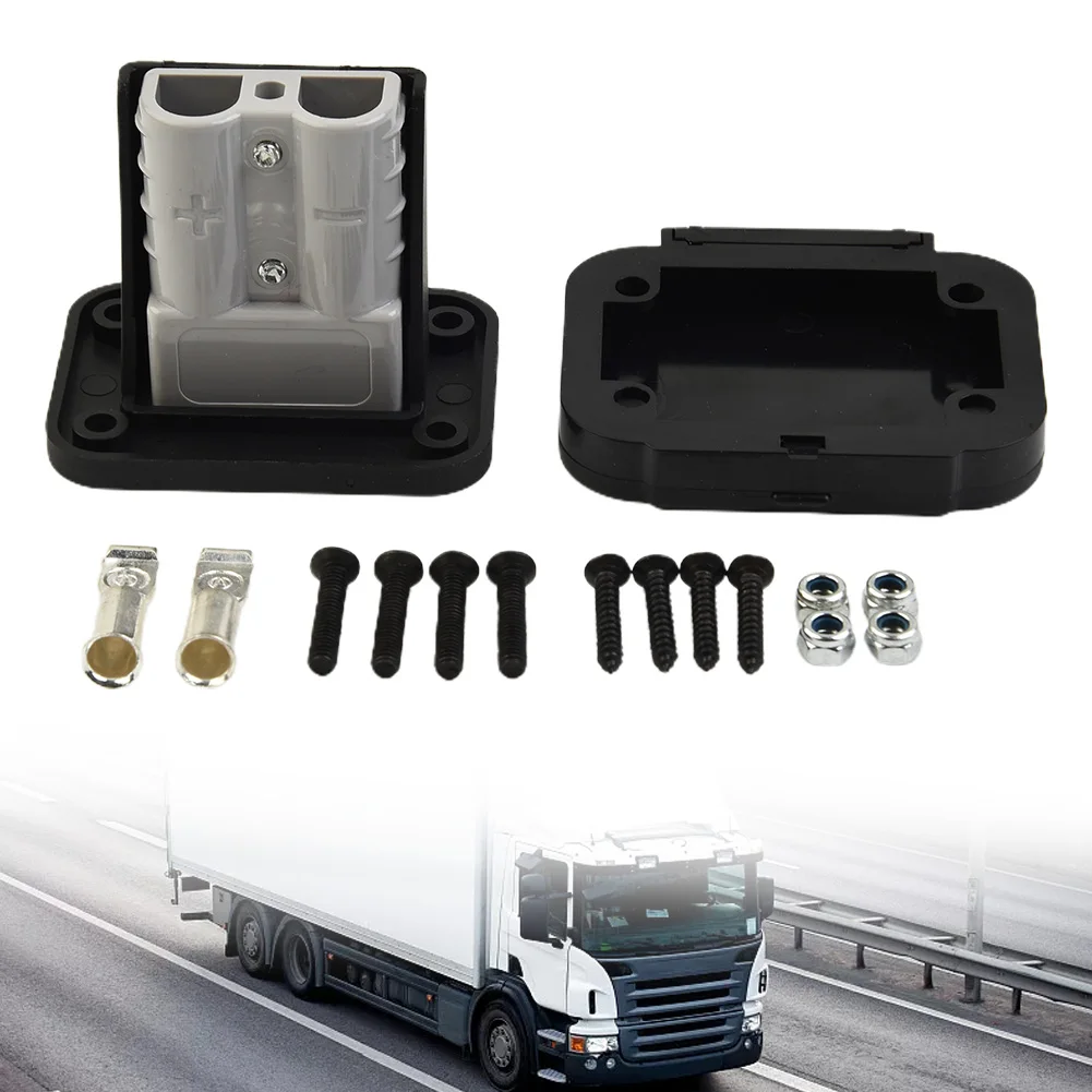 50A For Anderson Plug Connector Flush Mount Bracket Panel Cover For Caravan Anderson Plug Panel Black IP20 Anderson Plug
50A For Anderson Plug Connector Flush Mount Bracket Panel Cover For Caravan Anderson Plug Panel Black IP20 Anderson Plug