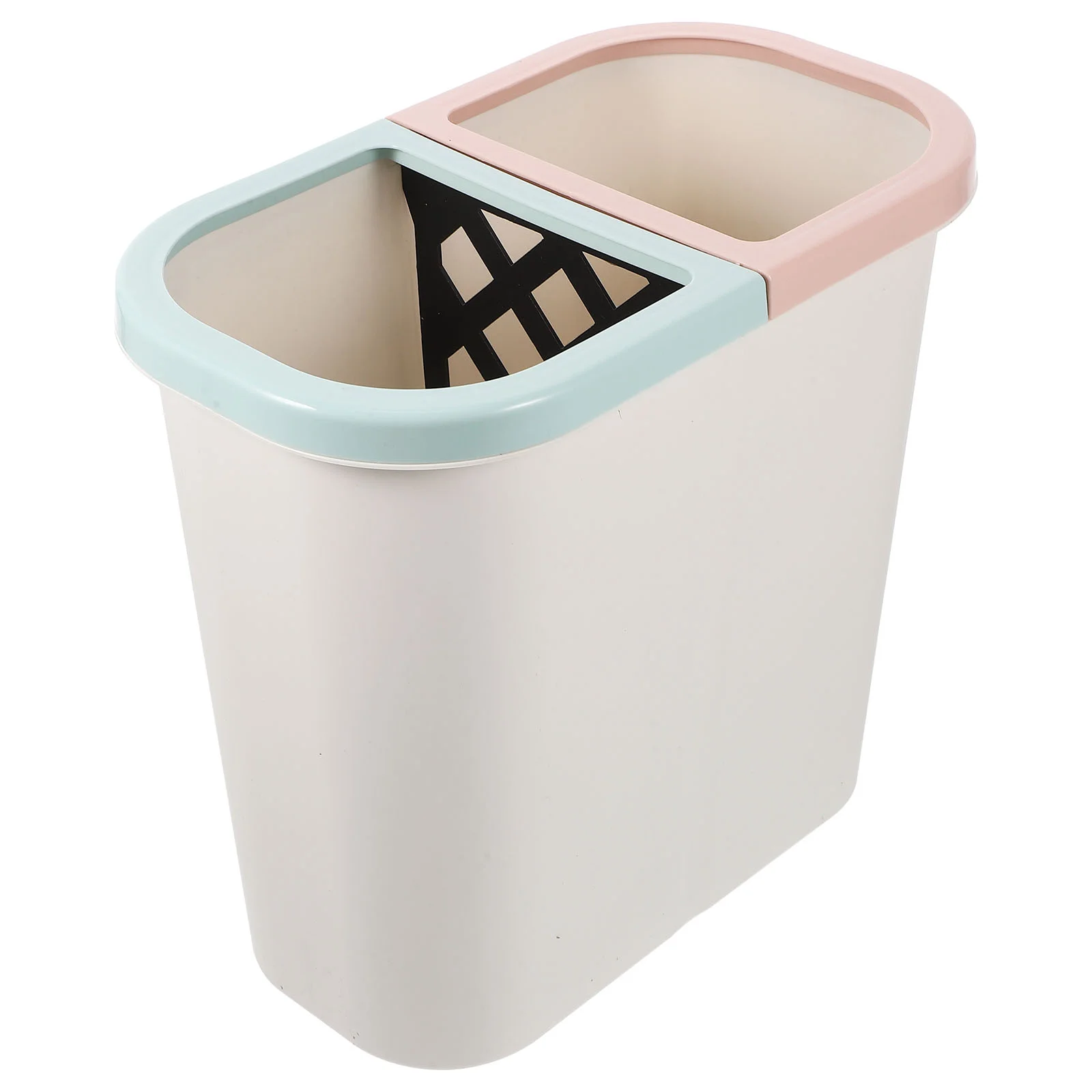 Kitchen Trash Can Dual Bin Plastic Container Garbage Pail Office Waste Two Compartment Paper Basket Restroom
Kitchen Trash Can Dual Bin Plastic Container Garbage Pail Office Waste Two Compartment Paper Basket Restroom
