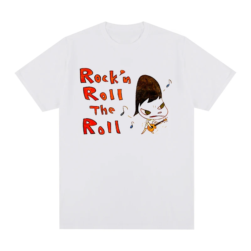 Yoshitomo Nara rock Japanese Anime Cartoon t-shirt Cotton Men T shirt New TEE TSHIRT Womens
Yoshitomo Nara rock Japanese Anime Cartoon t-shirt Cotton Men T shirt New TEE TSHIRT Womens
