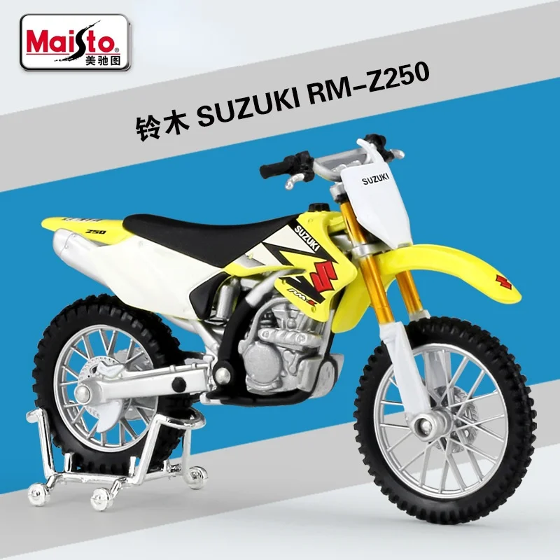 Maisto 1:18 SUZUKI RM250 RM-Z250 Moto Original Authorized Simulation Alloy Motorcycle Model Toy Car Collection Birthday Gift
Maisto 1:18 SUZUKI RM250 RM-Z250 Moto Original Authorized Simulation Alloy Motorcycle Model Toy Car Collection Birthday Gift