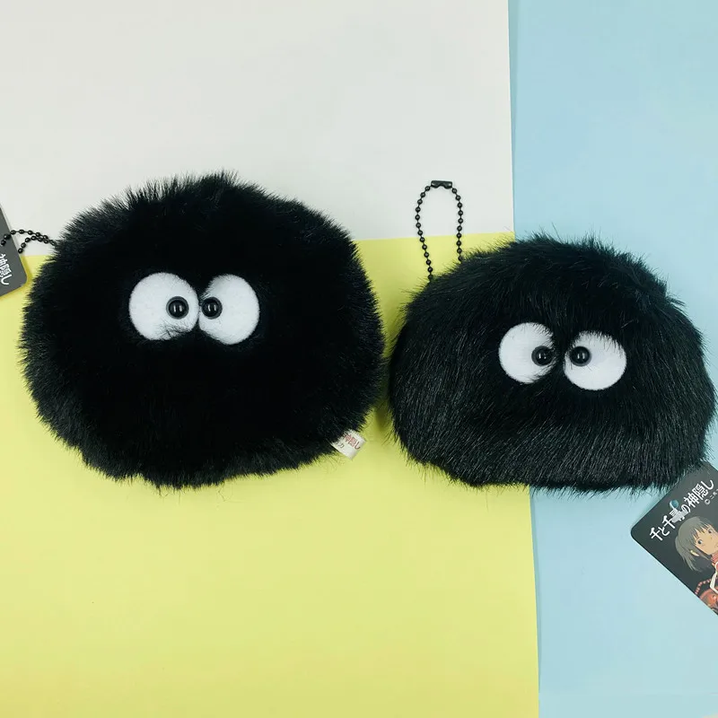 Miyazaki Hayaototoro Qianhe Qianxun Small Pendant Plush Toy Black Charcoal Briquette Dust Elf Doll Coin Purse
Miyazaki Hayaototoro Qianhe Qianxun Small Pendant Plush Toy Black Charcoal Briquette Dust Elf Doll Coin Purse