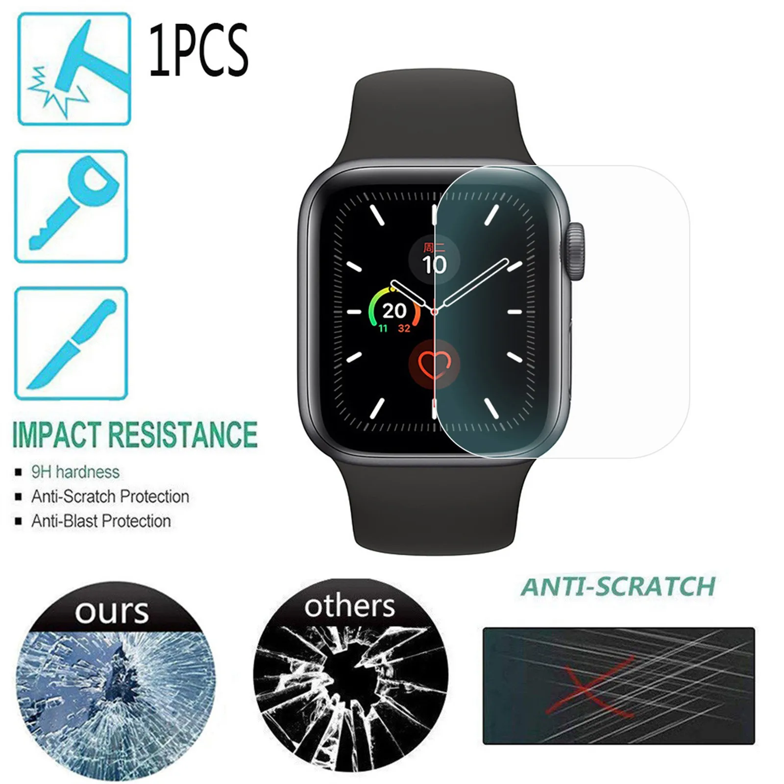 compitable with iwatch explosion film series TPU protective proof (40mm) Se smart wristband Silicone Wristbands for Kids
compitable with iwatch explosion film series TPU protective proof (40mm) Se smart wristband Silicone Wristbands for Kids