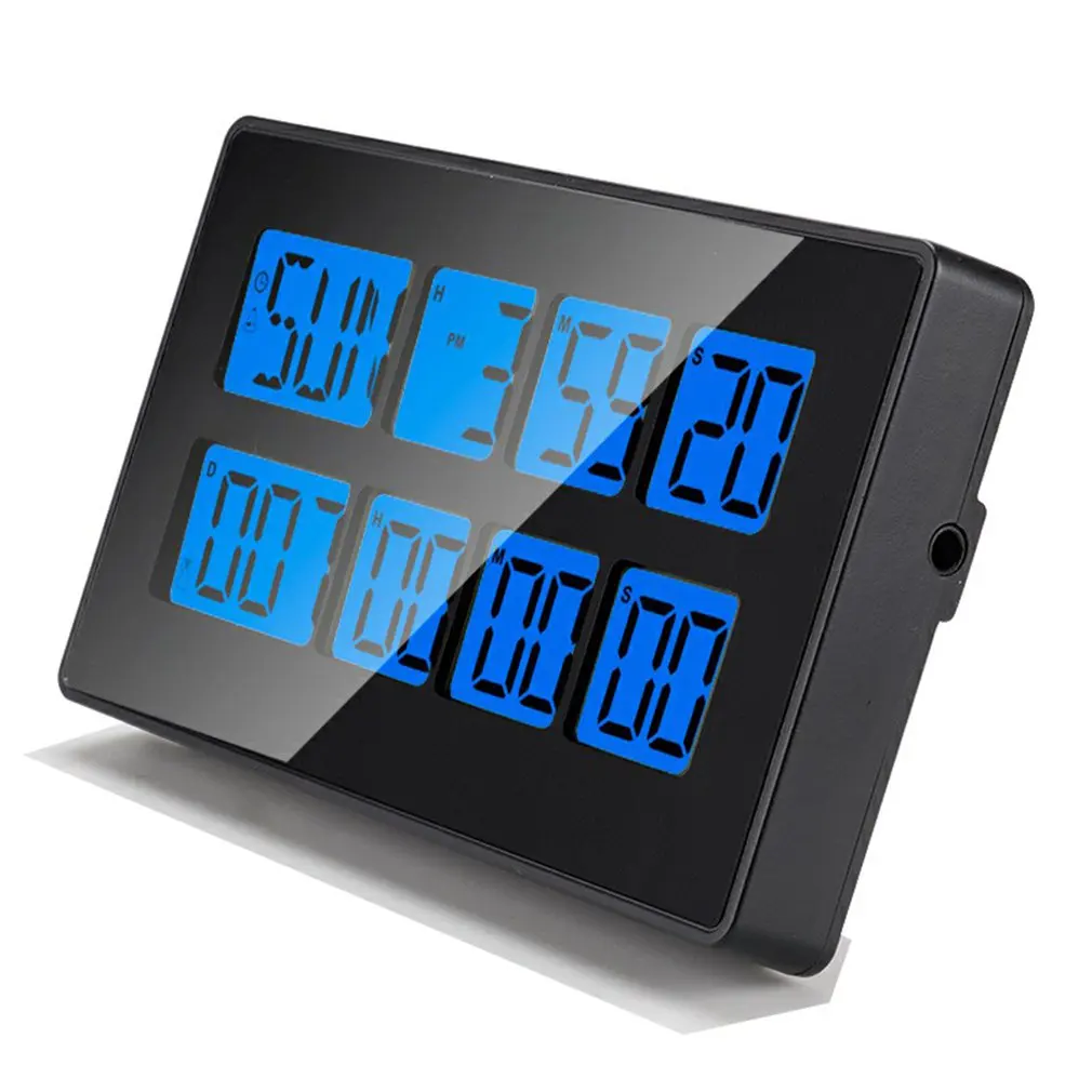 LED Digital Kitchen Timer Double Row Countdown Clock For Cooking Shower Study Stopwatch Alarm Clock Countdown Time Timer
LED Digital Kitchen Timer Double Row Countdown Clock For Cooking Shower Study Stopwatch Alarm Clock Countdown Time Timer