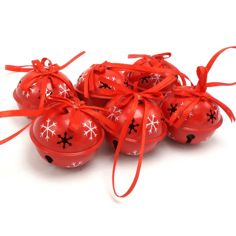Christmas Decorations Bells For Home Snowflake Jingle Bell Farmhouse Craft Bells Christmas Tree Ornaments
Christmas Decorations Bells For Home Snowflake Jingle Bell Farmhouse Craft Bells Christmas Tree Ornaments