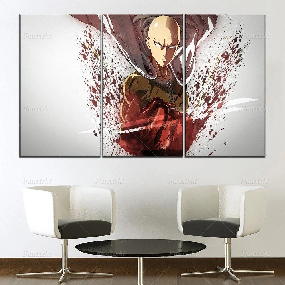 Modern 3 Pieces Japan Anime Poster One Punch Man Saitama Red Glove Wall Art Canvas Painting Hd Print Wall Pictures Home Decor
Modern 3 Pieces Japan Anime Poster One Punch Man Saitama Red Glove Wall Art Canvas Painting Hd Print Wall Pictures Home Decor