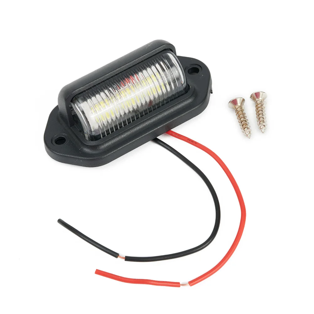 Boat License Plate Light Car Plastic Super bright Trailer Truck Waterproof White With Screws 6 LED Accessories
Boat License Plate Light Car Plastic Super bright Trailer Truck Waterproof White With Screws 6 LED Accessories
