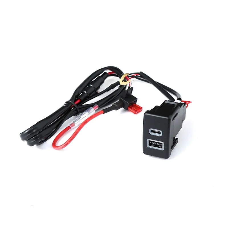 1 шт., автомобильное гнездо для быстрой зарядки, двойная USB-розетка типа C, адаптер питания для телефона для ISUZU 700P KV100 KV600, аксессуары
1 шт., автомобильное гнездо для быстрой зарядки, двойная USB-розетка типа C, адаптер питания для телефона для ISUZU 700P KV100 KV600, аксессуары