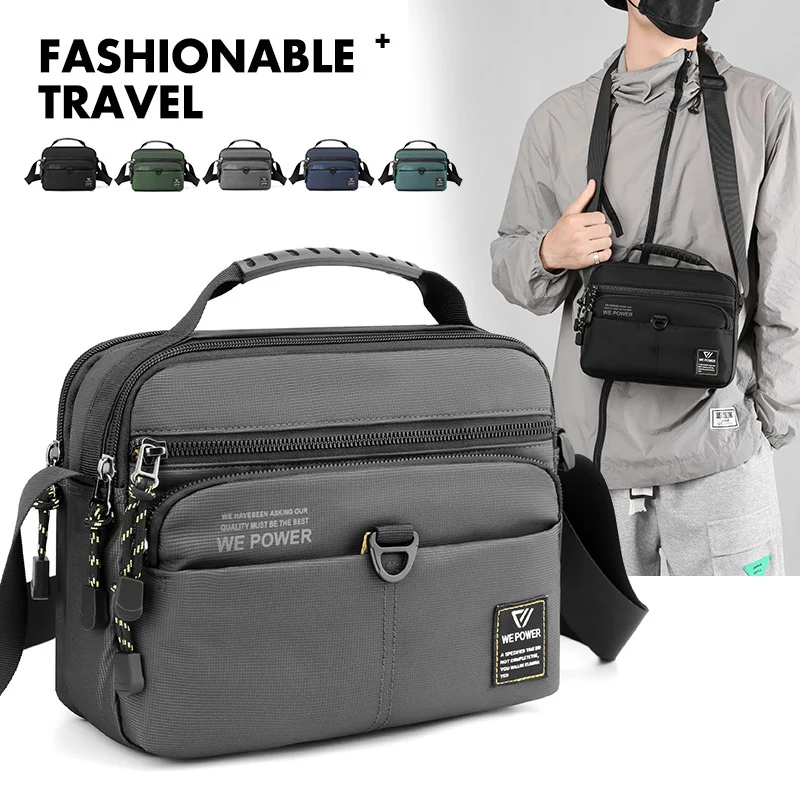 Travel Fashion Bag Men's Shoulder Multi-pockets High Bags Bags Crossbody Messenger Quality Shopping Business Nylon Male Casual
Travel Fashion Bag Men's Shoulder Multi-pockets High Bags Bags Crossbody Messenger Quality Shopping Business Nylon Male Casual