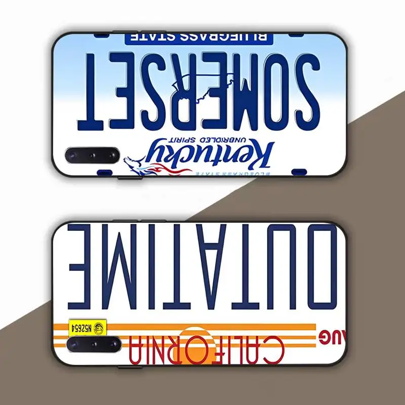Retro License Plate Number Car Phone Case For Samsung Galaxy Note 10Pro Note20ultra note20 note10lite M30S Coque
Retro License Plate Number Car Phone Case For Samsung Galaxy Note 10Pro Note20ultra note20 note10lite M30S Coque