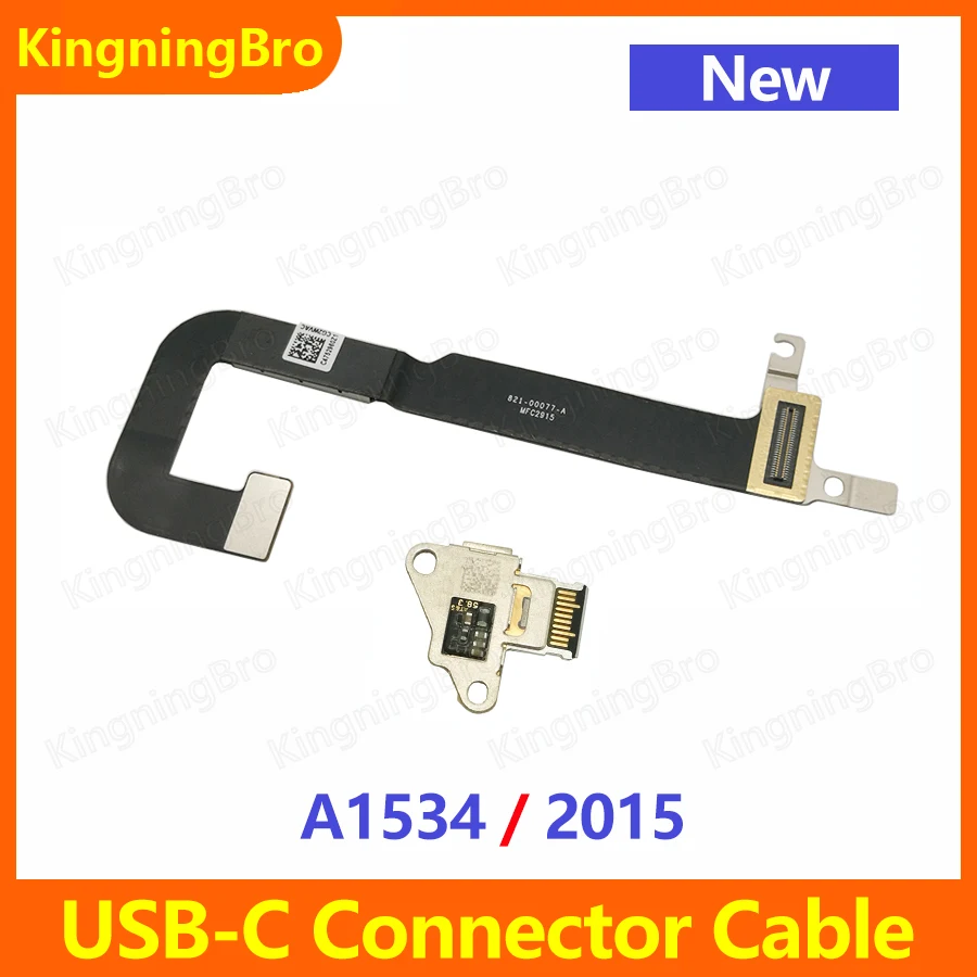 Original Charging Port USB C Connector Power DC Jack With Cable 821-00077-A For MacBook Retina 12" A1534 2015 Year
Original Charging Port USB C Connector Power DC Jack With Cable 821-00077-A For MacBook Retina 12" A1534 2015 Year