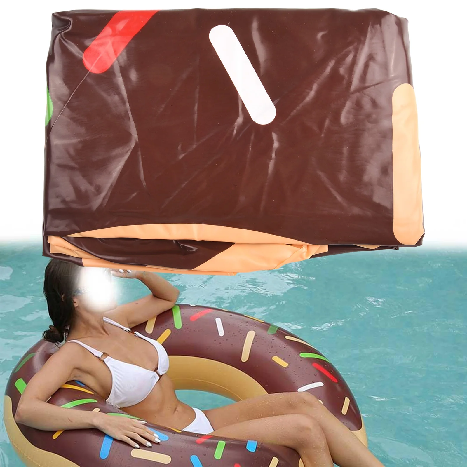 Donut Thickened Inflatable Swimming Ring Summer Adult Water Beach Swimming Pool Summer Water Swimming Pool Beach Toys
Donut Thickened Inflatable Swimming Ring Summer Adult Water Beach Swimming Pool Summer Water Swimming Pool Beach Toys