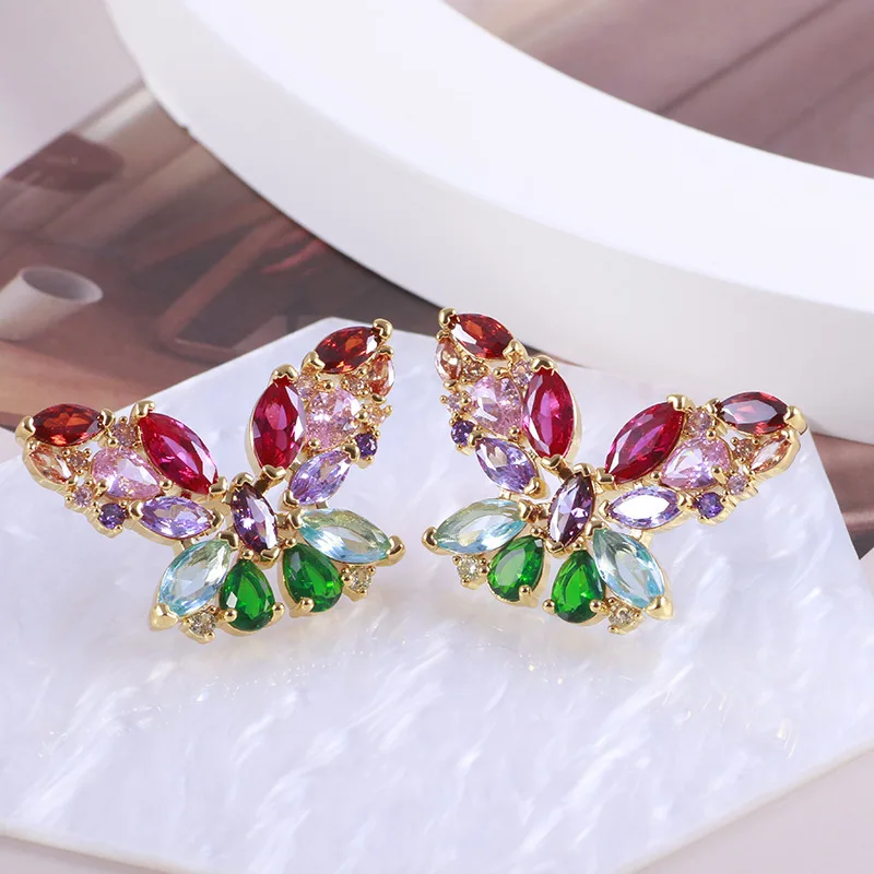flash zircon smart flying butterfly colorful beautiful romantic designer fairy fashion earring elegant women insect ring jewelry
flash zircon smart flying butterfly colorful beautiful romantic designer fairy fashion earring elegant women insect ring jewelry