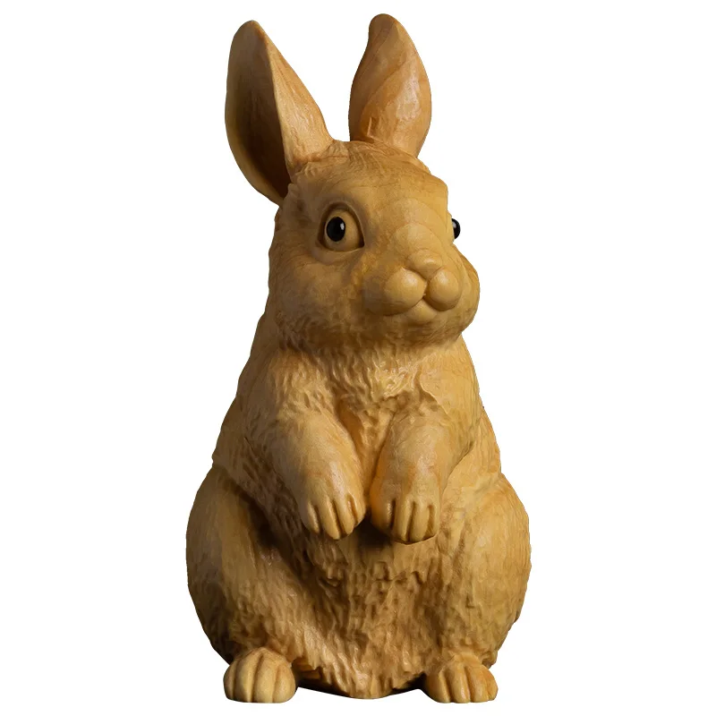 Zodiac Rabbit Artistry in Boxwood: Exquisite Solid Wood Carved Craft – Cherished Animal Emblem for Desk Adornment
Zodiac Rabbit Artistry in Boxwood: Exquisite Solid Wood Carved Craft – Cherished Animal Emblem for Desk Adornment
