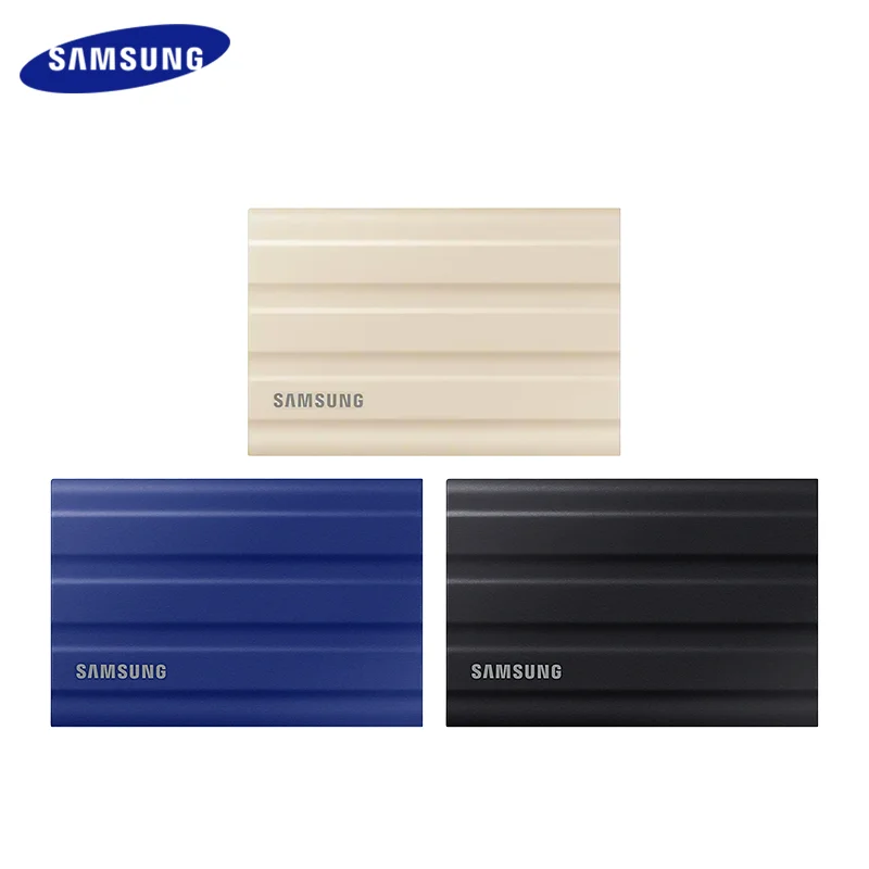 Samsung Portable SSD T7 Shield 1TB 2TB High Speed External Hard Drive Disk Solid State Disk Compatible For Laptop Desktop
Samsung Portable SSD T7 Shield 1TB 2TB High Speed External Hard Drive Disk Solid State Disk Compatible For Laptop Desktop