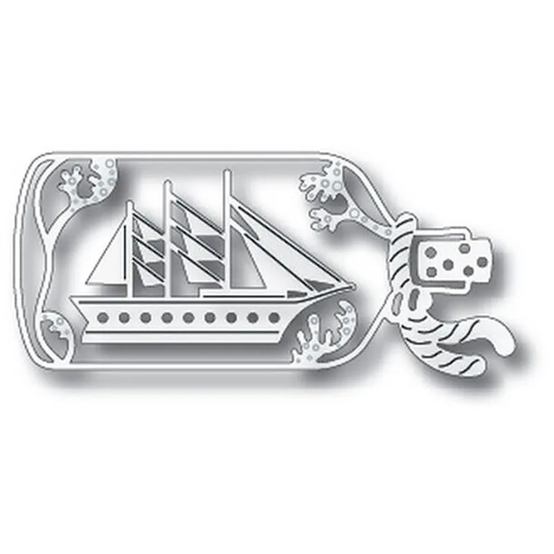 Drift Bottle Sailboat 2022 New Arrivals Cutting Dies Metal Scrapbooking Decoration Embossed Photo Album Card Handicrafts
Drift Bottle Sailboat 2022 New Arrivals Cutting Dies Metal Scrapbooking Decoration Embossed Photo Album Card Handicrafts