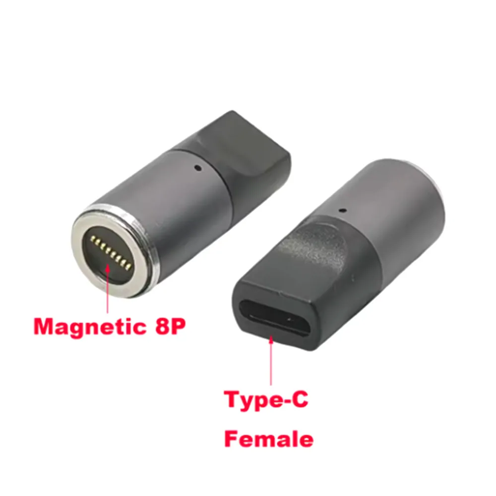 1 комплект 8P магнитного адаптера для быстрой зарядки 100 Вт постоянного тока 5,5x2,1 мм «мама» на 8-контактный круглый разъем для разъема постоянного тока, зарядное устройство для ноутбука
1 комплект 8P магнитного адаптера для быстрой зарядки 100 Вт постоянного тока 5,5x2,1 мм «мама» на 8-контактный круглый разъем для разъема постоянного тока, зарядное устройство для ноутбука