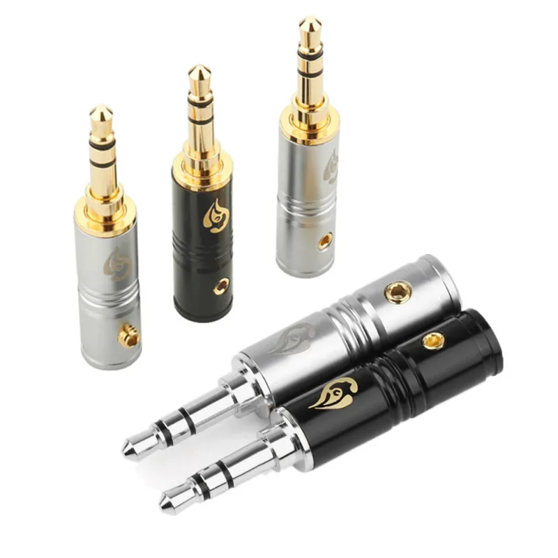 3.5mm Headphone Plug 3 poles Gold Rhodium Plateding Male Jack 3.5 Audio Adapter Minijack Solder Earphone DIY Stereo Connector
3.5mm Headphone Plug 3 poles Gold Rhodium Plateding Male Jack 3.5 Audio Adapter Minijack Solder Earphone DIY Stereo Connector