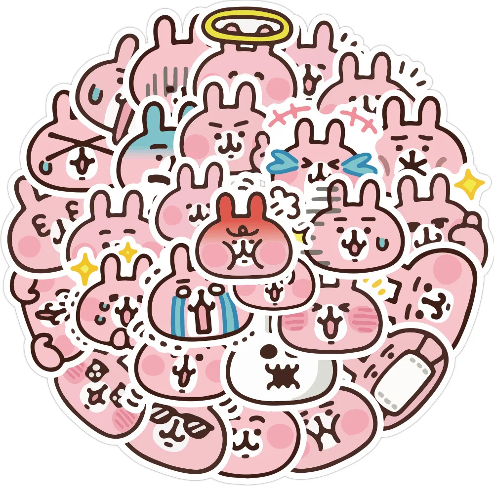 40pcs Cute Pink Rabbit Sticker Cartoon Mug Sticker Mobile Phone Case Suitcase Hand Account Sticker
40pcs Cute Pink Rabbit Sticker Cartoon Mug Sticker Mobile Phone Case Suitcase Hand Account Sticker