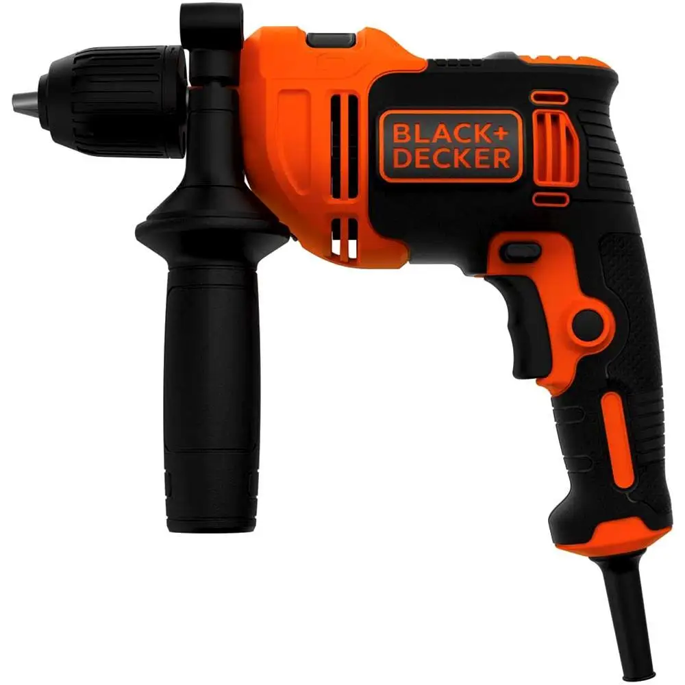 Ударная дрель Black + Decker BEH550, 550 Вт, 13 мм 
Ударная дрель Black + Decker BEH550, 550 Вт, 13 мм