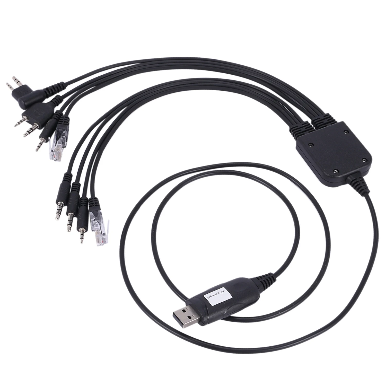 

Новый USB-кабель 8 в 1 для программирования kenwood baofeng motorola yaesu для icom Handy walkie talkie, автомобильное радио, CD программное обеспечение