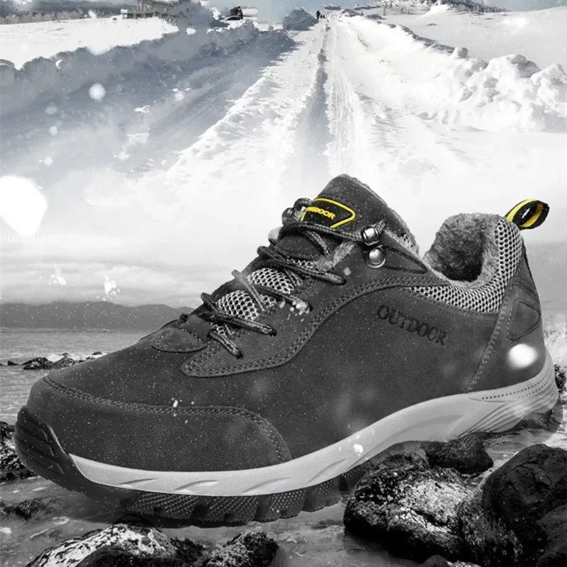 Winter Sneakers Men Shoes Breathable Casual Shoes Men Lace-up Outdoor Hiking Shoes Comfortable Non-slip Sneakers Big Size
Winter Sneakers Men Shoes Breathable Casual Shoes Men Lace-up Outdoor Hiking Shoes Comfortable Non-slip Sneakers Big Size