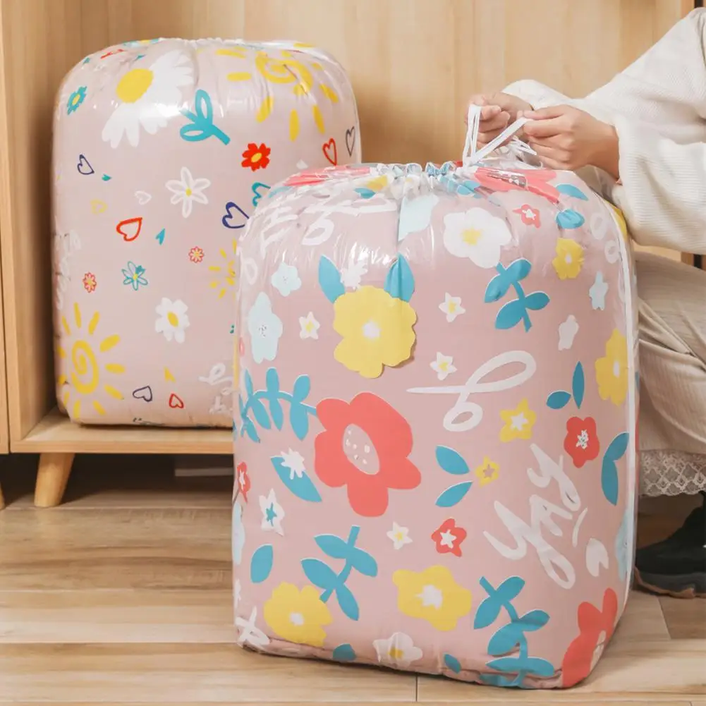 Collapsible Drawstring Comforter Storage Bag Large Capacity PEVA Moisture Proof Comforter Bag Container for Clothes Blanket
Collapsible Drawstring Comforter Storage Bag Large Capacity PEVA Moisture Proof Comforter Bag Container for Clothes Blanket