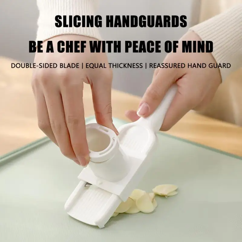 

2/4/5PCS Multifunction Garlic Grinding Tool Sharp Knife 2 In 1 Cutter Ginger Slicing Grinding Tool Portable Kitchen Gadgets