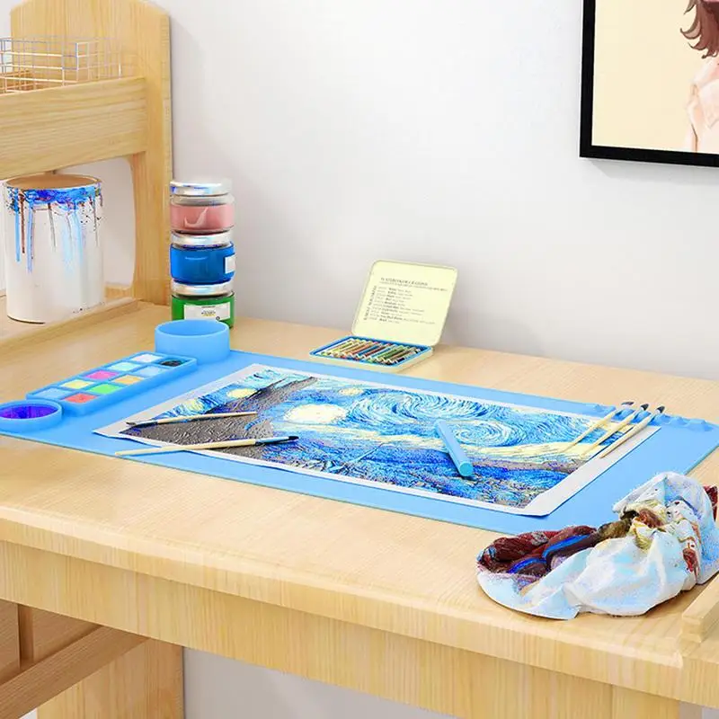 Silicone Craft Mat Washable Painting Pad For Graffiti Special Gifts For Your Kids Friends Families Art Lovers To Protect Their
Silicone Craft Mat Washable Painting Pad For Graffiti Special Gifts For Your Kids Friends Families Art Lovers To Protect Their