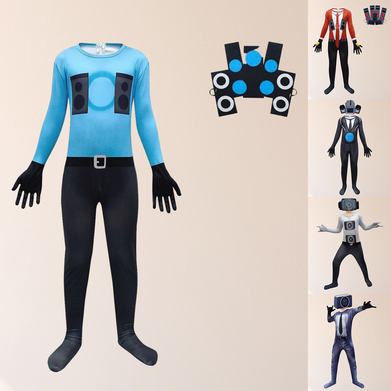 Kids Toilet TV Man Jumpsuit Superior Speakerman Costume Jumpsuits Video Game Jumpsuit Monitor Jumpsuit Party Fancy Dress
Kids Toilet TV Man Jumpsuit Superior Speakerman Costume Jumpsuits Video Game Jumpsuit Monitor Jumpsuit Party Fancy Dress