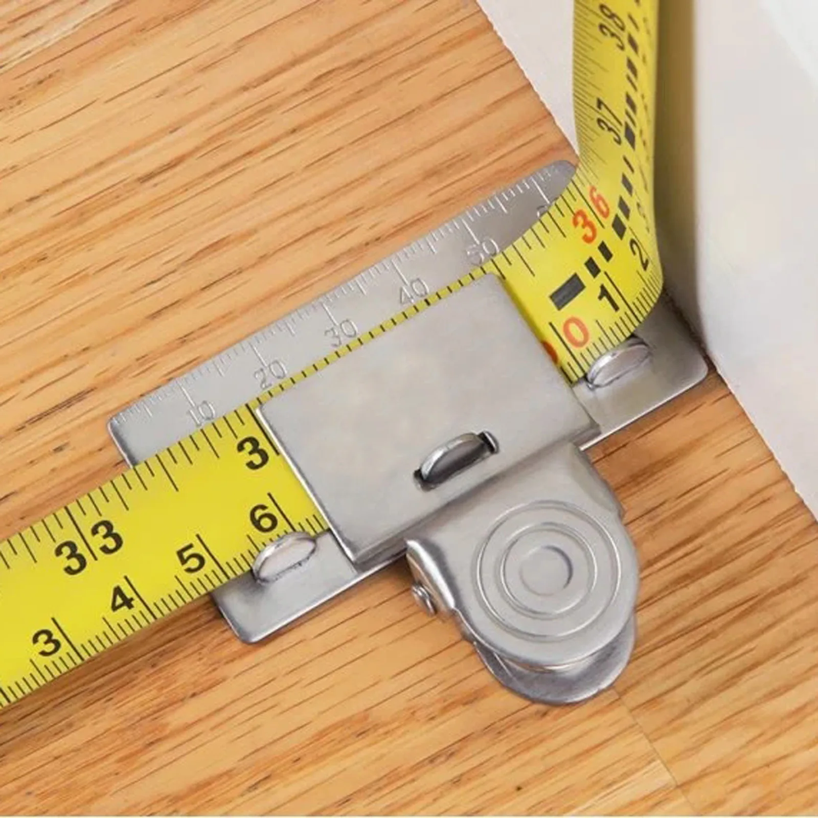Measuring Tape Clip Stainless Steel Woodworking Convenient Measure Precise Locate Tool Decoration Accessories Measurement Tools
Measuring Tape Clip Stainless Steel Woodworking Convenient Measure Precise Locate Tool Decoration Accessories Measurement Tools