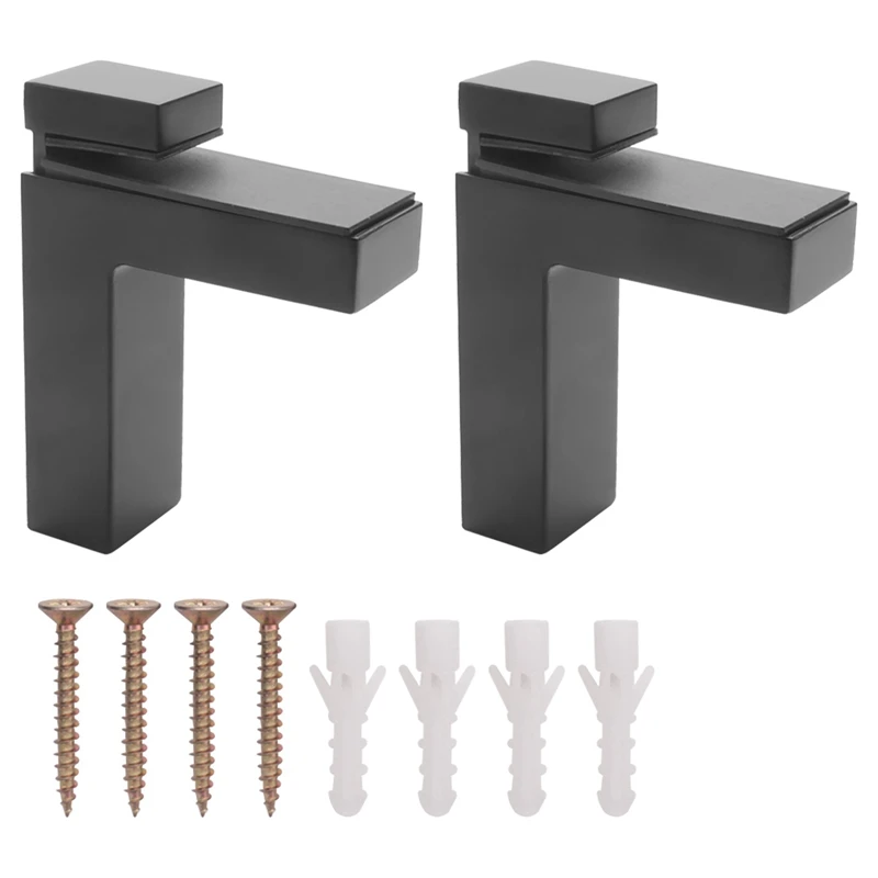 12 Pcs Adjustable Wood/Glass Shelf Bracket Wall Mount Heavy Duty Floating Brackets For 3-28Mm Thick Shelves,Black
12 Pcs Adjustable Wood/Glass Shelf Bracket Wall Mount Heavy Duty Floating Brackets For 3-28Mm Thick Shelves,Black