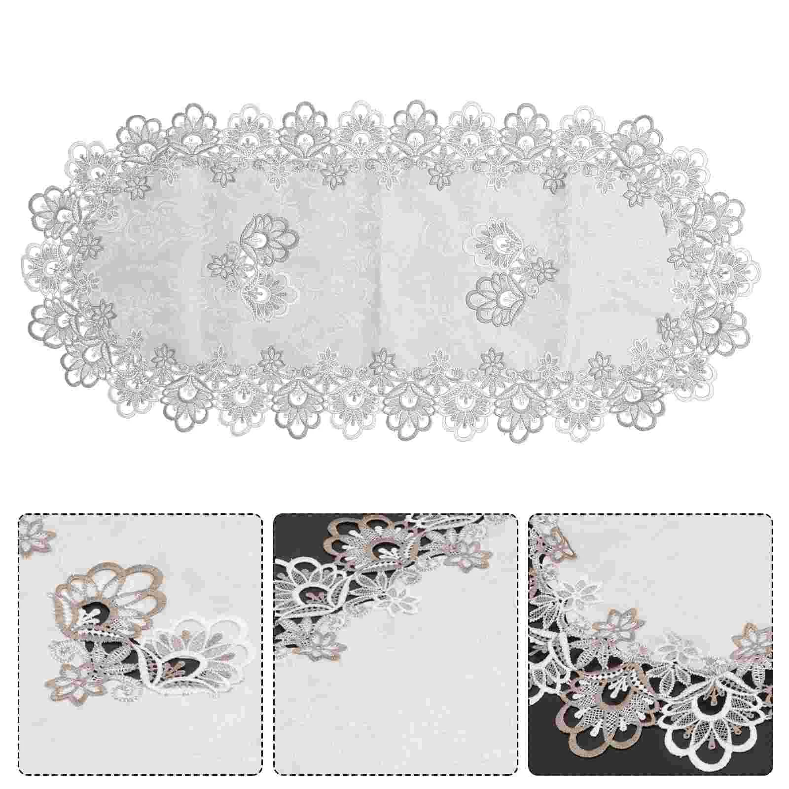 Table Runner Lace Runners Embroidered Floral Bed Crochet Cover Toppertablecloth Reception Cheesecloth Cotton Rustic Piano
Table Runner Lace Runners Embroidered Floral Bed Crochet Cover Toppertablecloth Reception Cheesecloth Cotton Rustic Piano