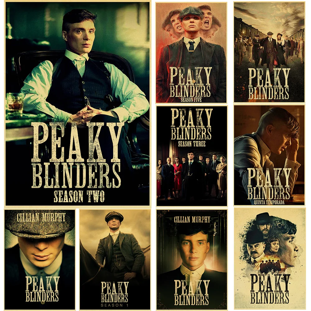 Peaky Blinders Movie Print Posters Art Picture Kraft Prints Cafe Cartoon Poster Decoration Salon Streetwear Bedroom Painting 
Peaky Blinders Movie Print Posters Art Picture Kraft Prints Cafe Cartoon Poster Decoration Salon Streetwear Bedroom Painting
