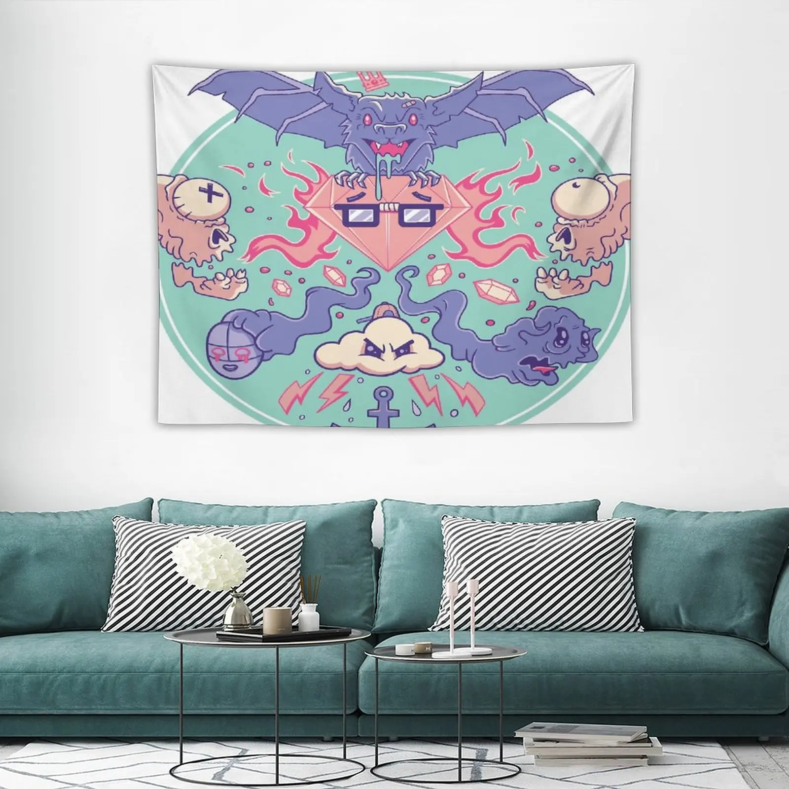 Boho Ghastly Ghouls And Ghosts with Gems Tapestry Decorative Paintings Tapestry Anime Wall Decor Room Decor
Boho Ghastly Ghouls And Ghosts with Gems Tapestry Decorative Paintings Tapestry Anime Wall Decor Room Decor