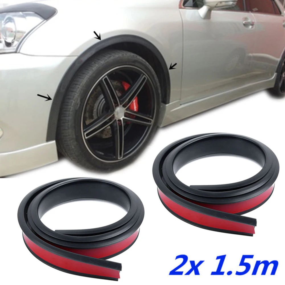 2Pcs Anti-collision Universal Car Fender Flares Protection Strip Car Anti-collision Mudguard Trim Wheel Arch Protection Moldings
2Pcs Anti-collision Universal Car Fender Flares Protection Strip Car Anti-collision Mudguard Trim Wheel Arch Protection Moldings