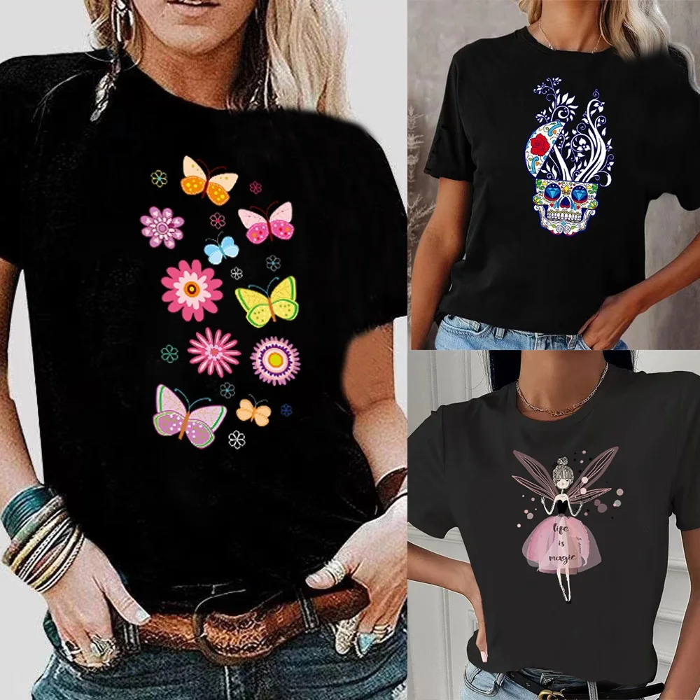 2022 New Summer T Shirts Women Soft Loose Fresh Casual Natural Short Shirts Printed Clothing Hip Hop Streetwear
2022 New Summer T Shirts Women Soft Loose Fresh Casual Natural Short Shirts Printed Clothing Hip Hop Streetwear