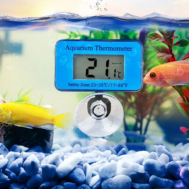 -50~+70 Waterproof LCD Digital Fish Tank Aquarium Thermometer Submersible Water Temperature Meter Temperature Control
-50~+70 Waterproof LCD Digital Fish Tank Aquarium Thermometer Submersible Water Temperature Meter Temperature Control