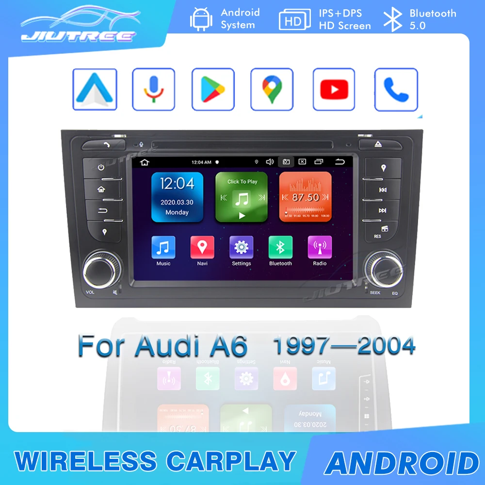 4G Android 11 2din Car Radio Multimedia Video Player For Audi A6 S6 RS6 1997 1998 1999 2000 2001-2004 Navigation GPS Audio 2 DIN
4G Android 11 2din Car Radio Multimedia Video Player For Audi A6 S6 RS6 1997 1998 1999 2000 2001-2004 Navigation GPS Audio 2 DIN