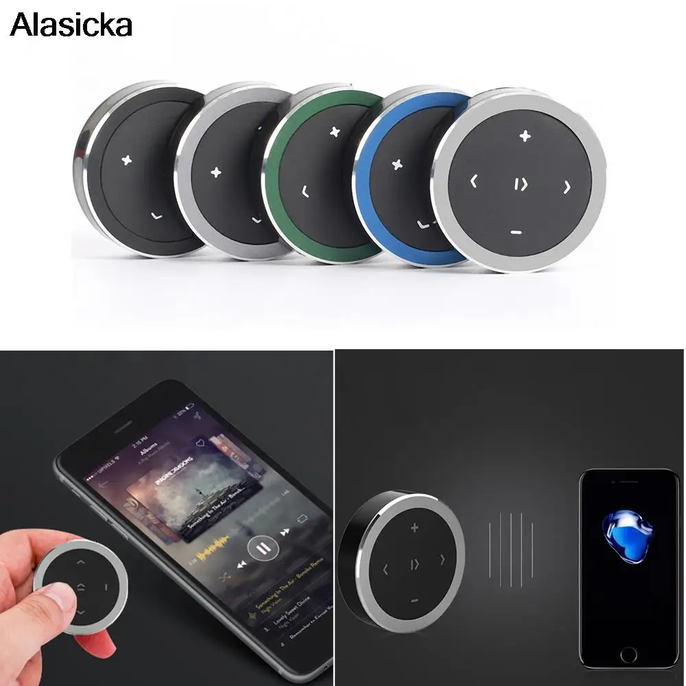 Wireless bluetooth media button to start Siri New mobile phone bluetooth music playback remote control for iOS/Android phones
Wireless bluetooth media button to start Siri New mobile phone bluetooth music playback remote control for iOS/Android phones