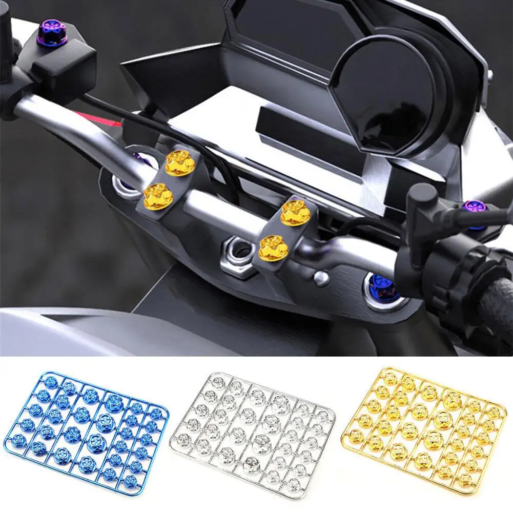 30pcs/set Car Screw Cap Exterior Parts Blue Car Screw Cap Covers & Ornamental Mouldings Gold Motorcycle Screw Cap Cover
30pcs/set Car Screw Cap Exterior Parts Blue Car Screw Cap Covers & Ornamental Mouldings Gold Motorcycle Screw Cap Cover