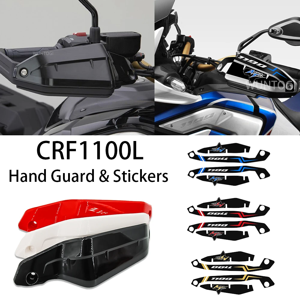 

CRF1100L Hand Guard Deflectors For HONDA Africa Twin CRF 1100L CRF 1100 L Adventure 2020 2021 Handguard Protect Stickers Decals
