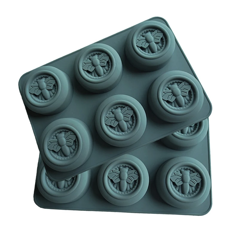 6 Holes Round Bees Pattern Silicone Soap Molds DIY Aromath Soaps Scented Candle Chocolate Mousse Making Handmade Soap Bar
6 Holes Round Bees Pattern Silicone Soap Molds DIY Aromath Soaps Scented Candle Chocolate Mousse Making Handmade Soap Bar