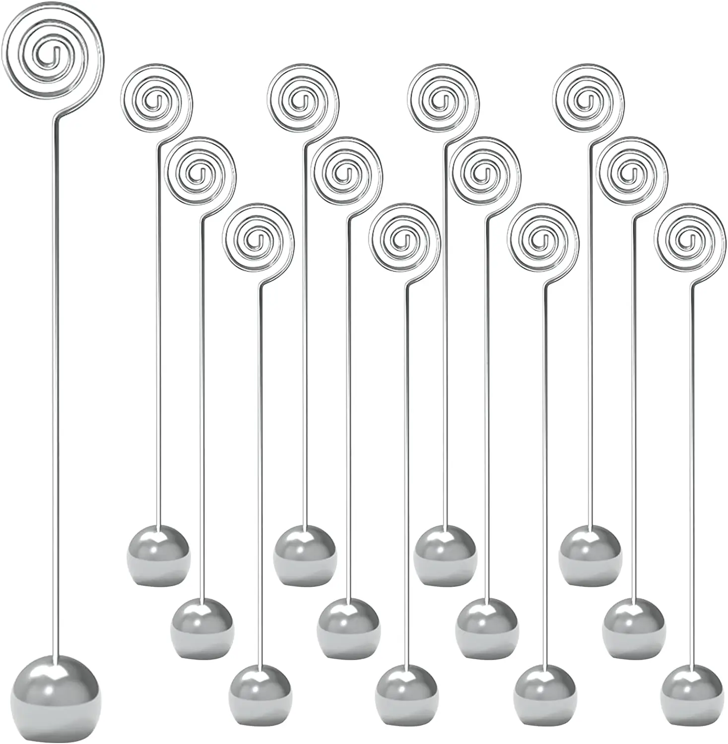 12 Pack Table Number Holders 8.66 Inches Tall Place Card Stand for Wedding Party Restaurant Reception Home Business Decorations
12 Pack Table Number Holders 8.66 Inches Tall Place Card Stand for Wedding Party Restaurant Reception Home Business Decorations