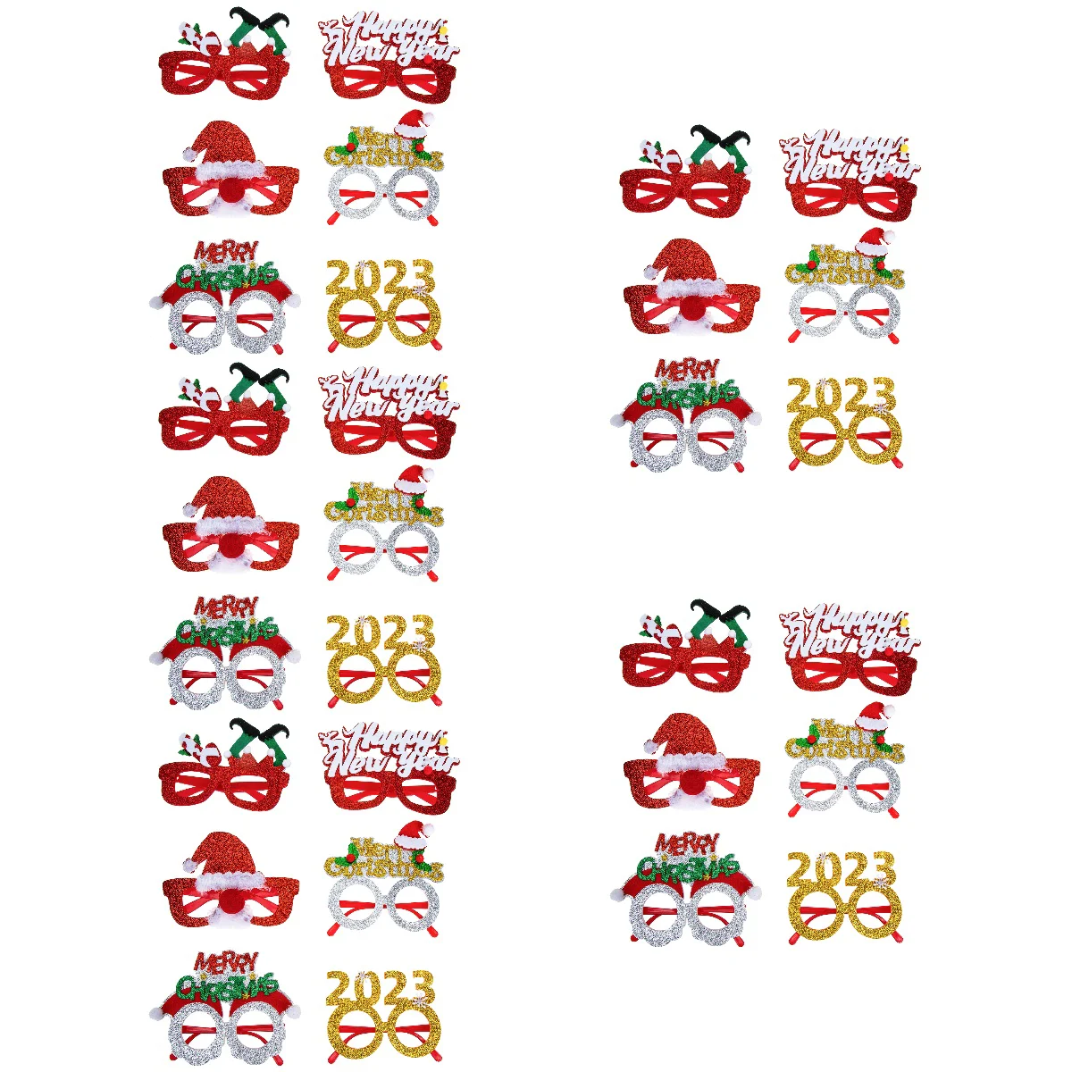 Glasseschristmas Party Eyeglasses Prop Happy New Year Merry Frame Funny Sunglasses Hat Santa Decorations Birthday Beach Glitter
Glasseschristmas Party Eyeglasses Prop Happy New Year Merry Frame Funny Sunglasses Hat Santa Decorations Birthday Beach Glitter