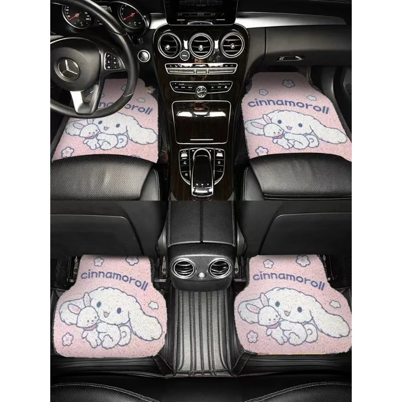 Sanrio Kuromi Cinnamoroll Car Foot Mats Dust Mats Cute Silk Loop Foot Mats Set Car General Accessories Cartoon Wearable Carpet
Sanrio Kuromi Cinnamoroll Car Foot Mats Dust Mats Cute Silk Loop Foot Mats Set Car General Accessories Cartoon Wearable Carpet