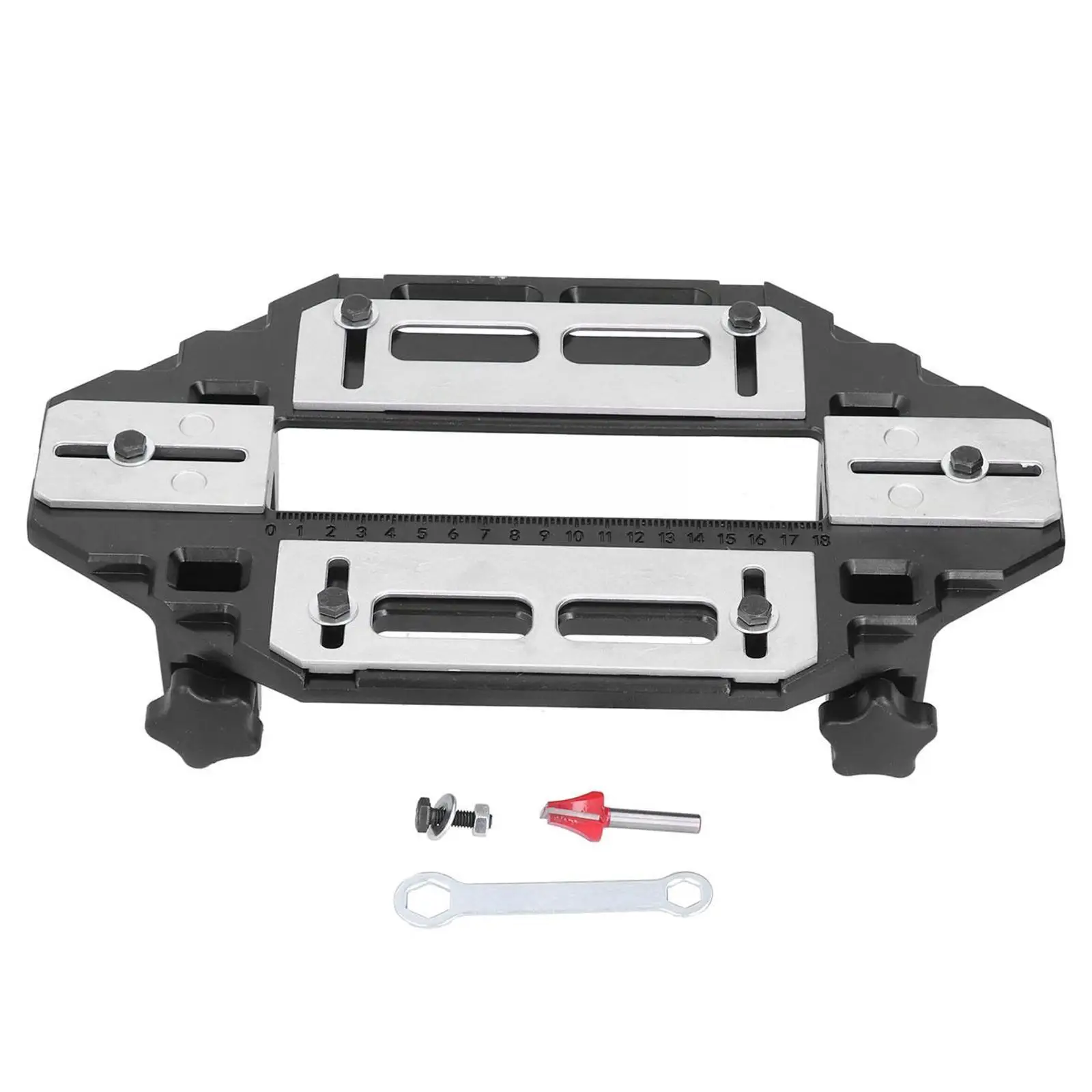 Wood Door Hinge Hole Opener Hinge Positioning Slotter Lock with Cutter Opener Hole Guide Woodworking Bottom Hinge Spanner P V6H4
Wood Door Hinge Hole Opener Hinge Positioning Slotter Lock with Cutter Opener Hole Guide Woodworking Bottom Hinge Spanner P V6H4