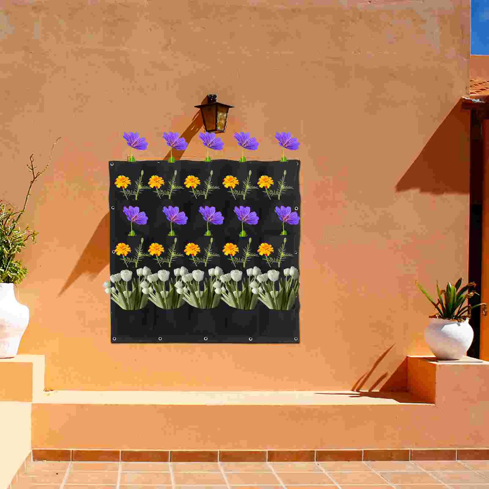 Vertical Hanging Wall Planter Planting Container Mounted Planters Outdoor Pockets Bags Growing Tree
Vertical Hanging Wall Planter Planting Container Mounted Planters Outdoor Pockets Bags Growing Tree