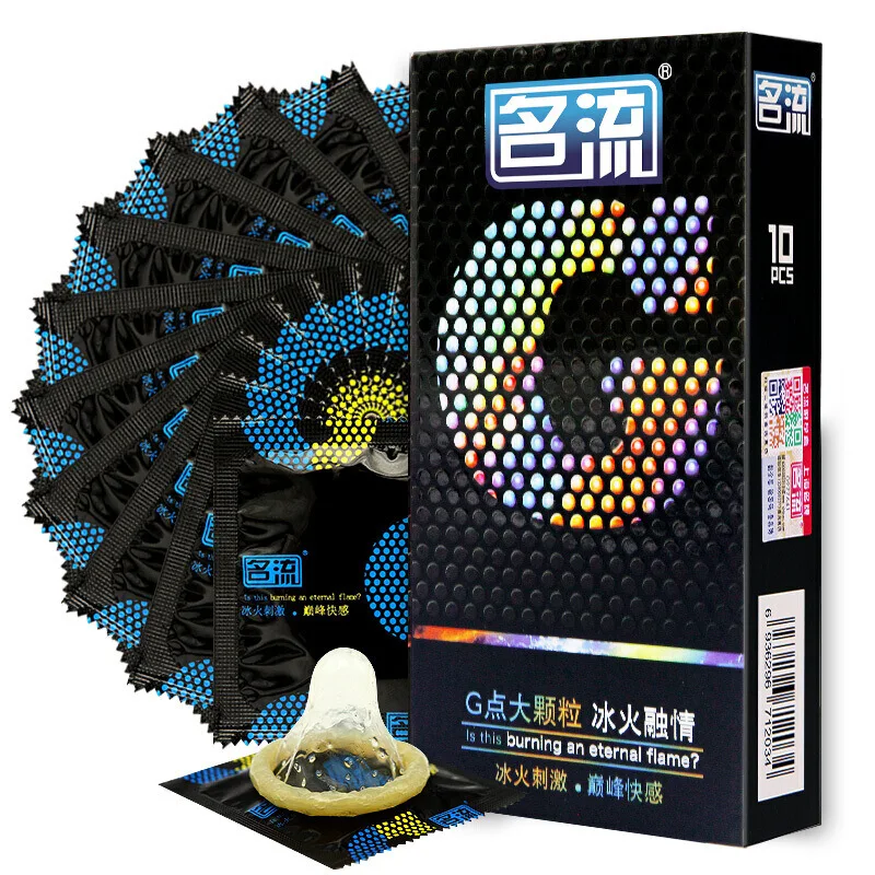 

Презервативы Mingliu 10 шт./коробка, стимуляция стимуляции точки G в рубчик, рукав для пениса, секс-игрушки для мужчин